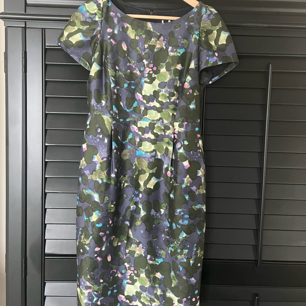 J.Crew Gardenshade Lillian Watercolor Dress